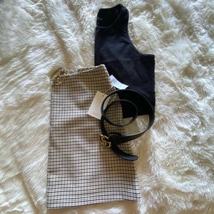 Aritzia Wilfred Plaid Skirt